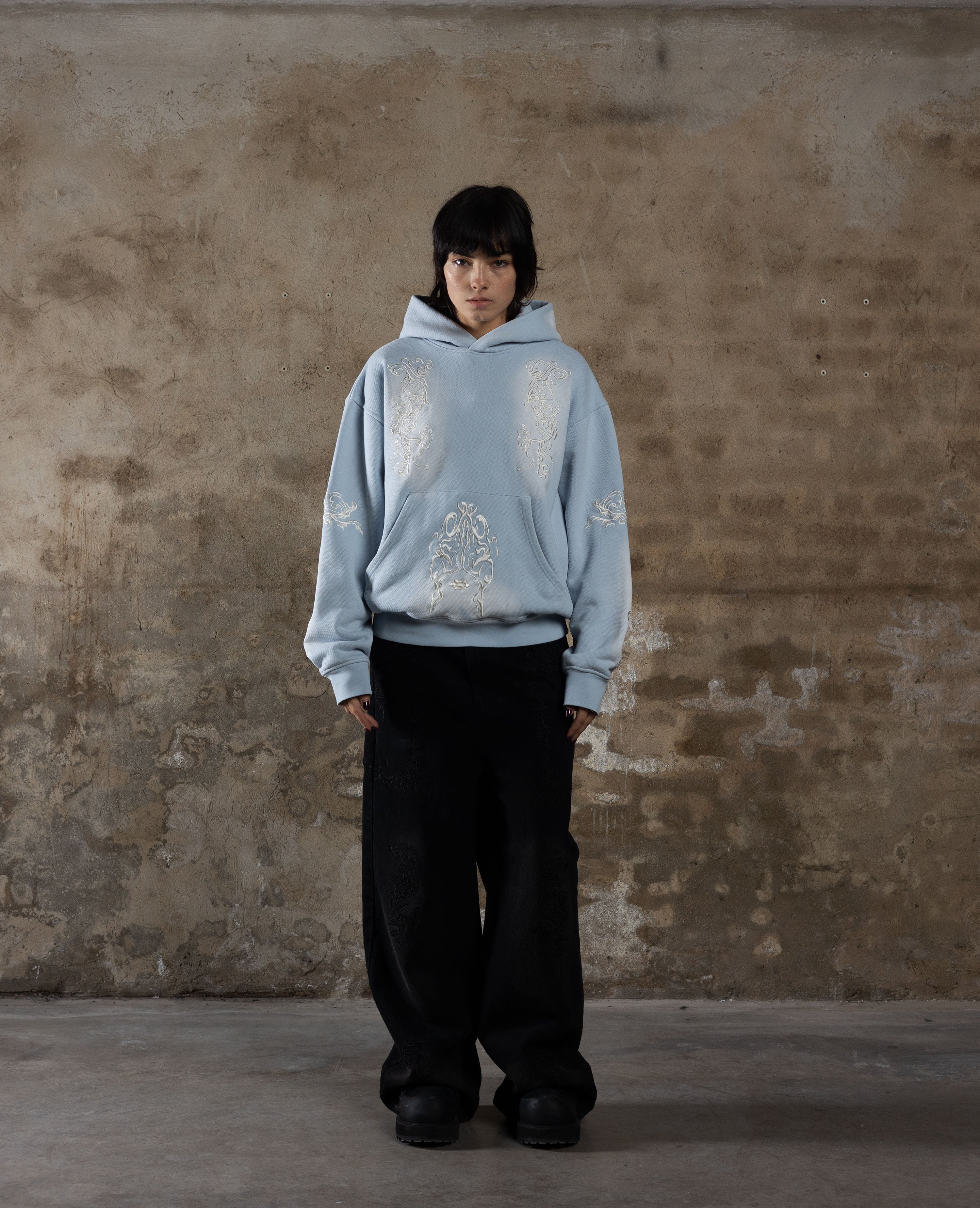 【DAVRILSUPPLY】IVY HOODIE - ULTRA HEAVY フーディー 関送込 IVY BLACK HOODIE - ULTRA HEAVY – DAVRILSUPPLY