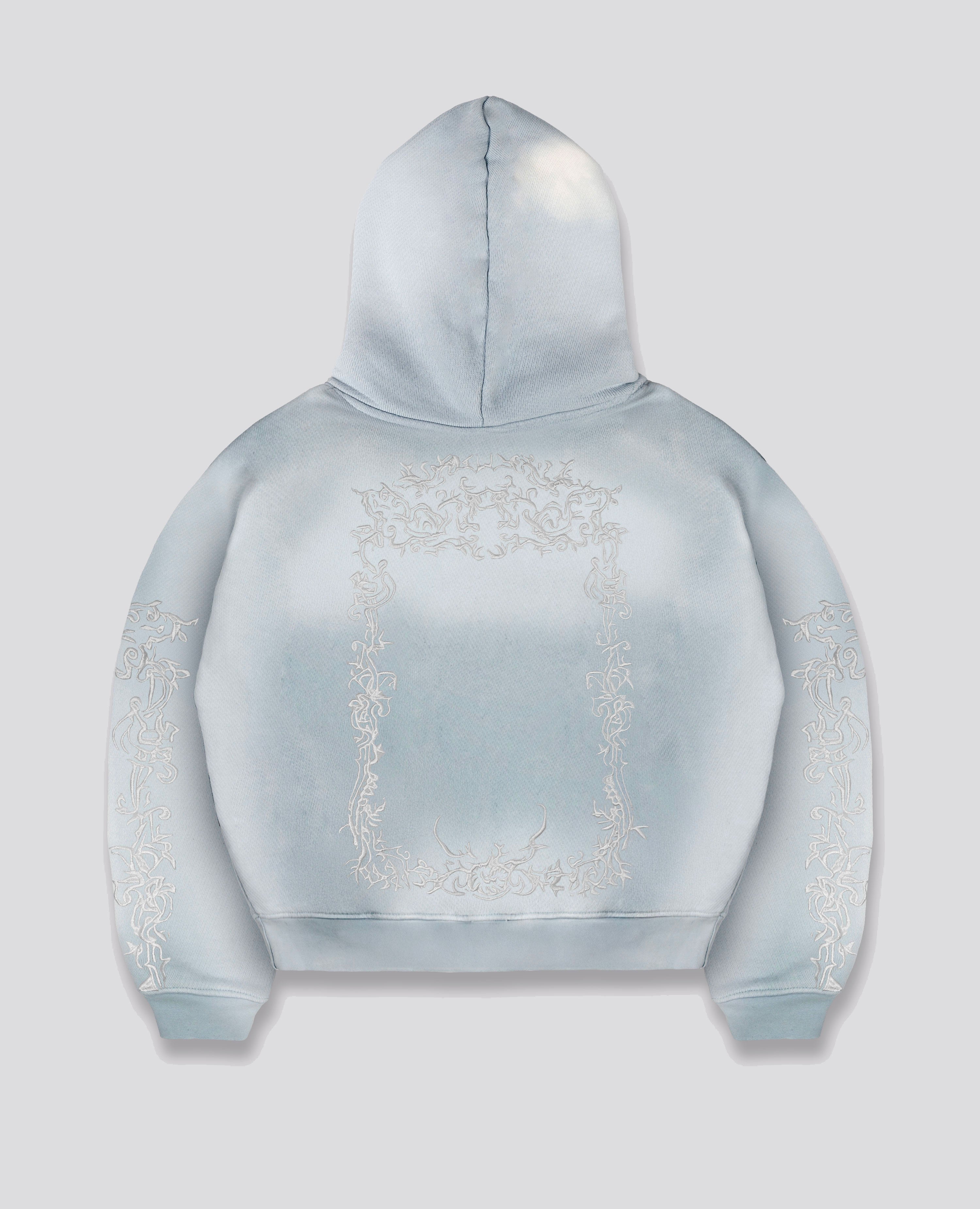 【DAVRILSUPPLY】IVY HOODIE - ULTRA HEAVY ユニセックス IVY BLACK HOODIE - ULTRA HEAVY – DAVRILSUPPLY