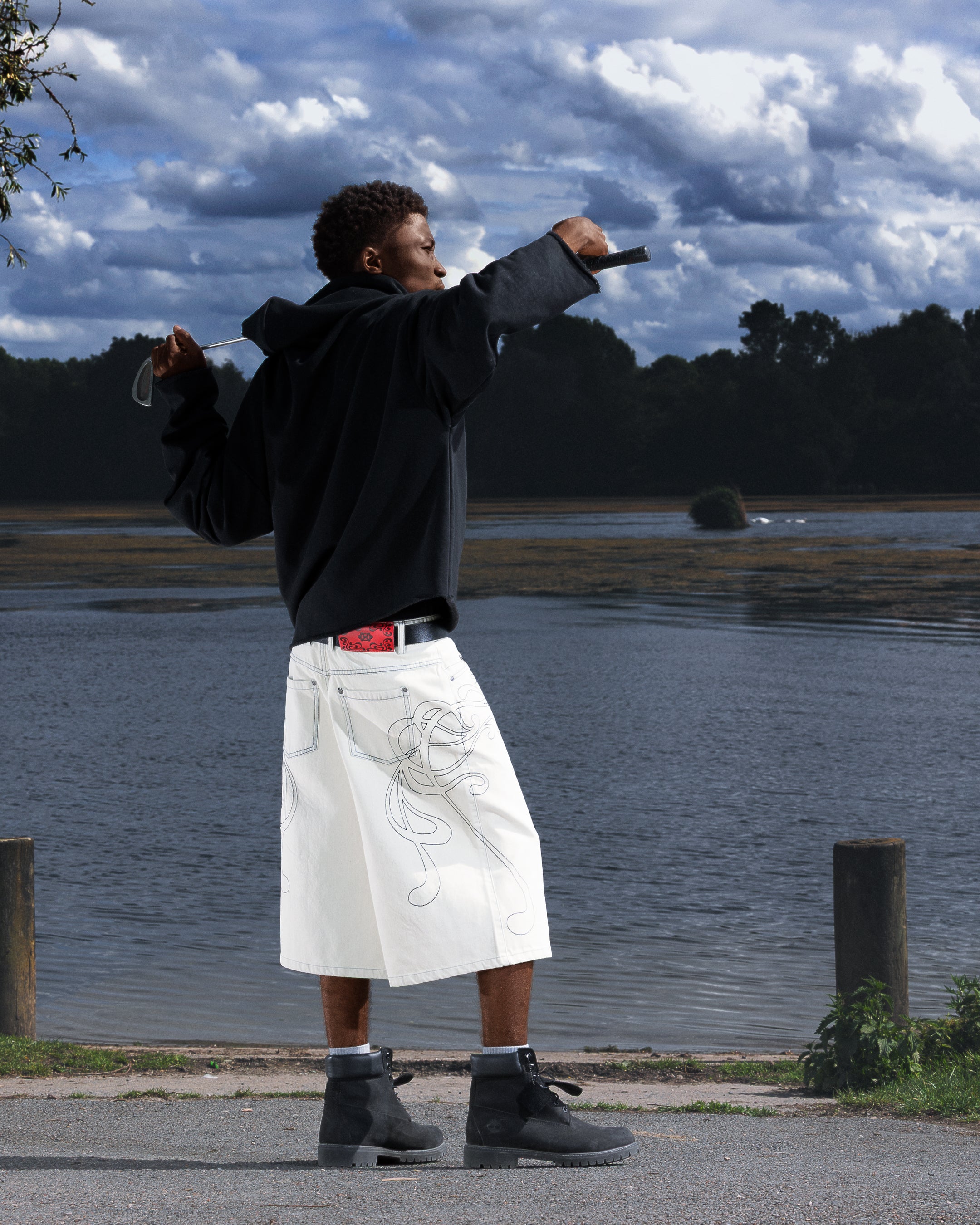 パンツ DAVRIL supply jorts DavrilSupply | Juggle Jort