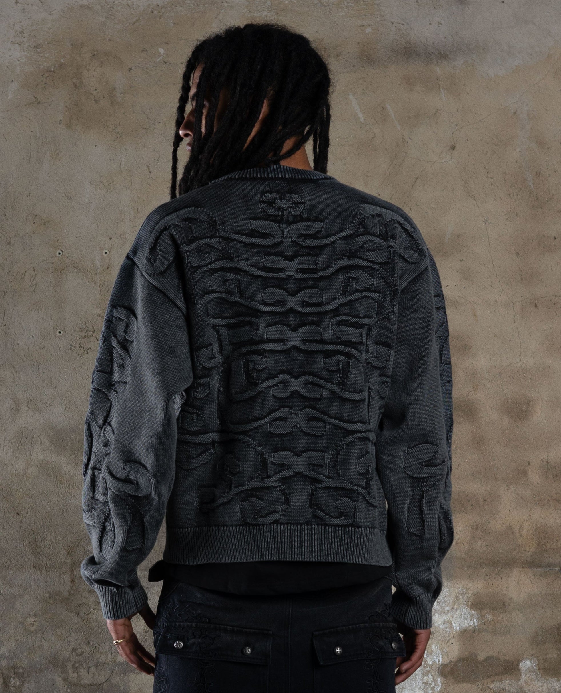 DARK SPINAL KNIT – DAVRILSUPPLY
