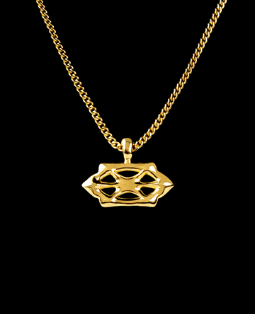 GOLD DYST PENDANT