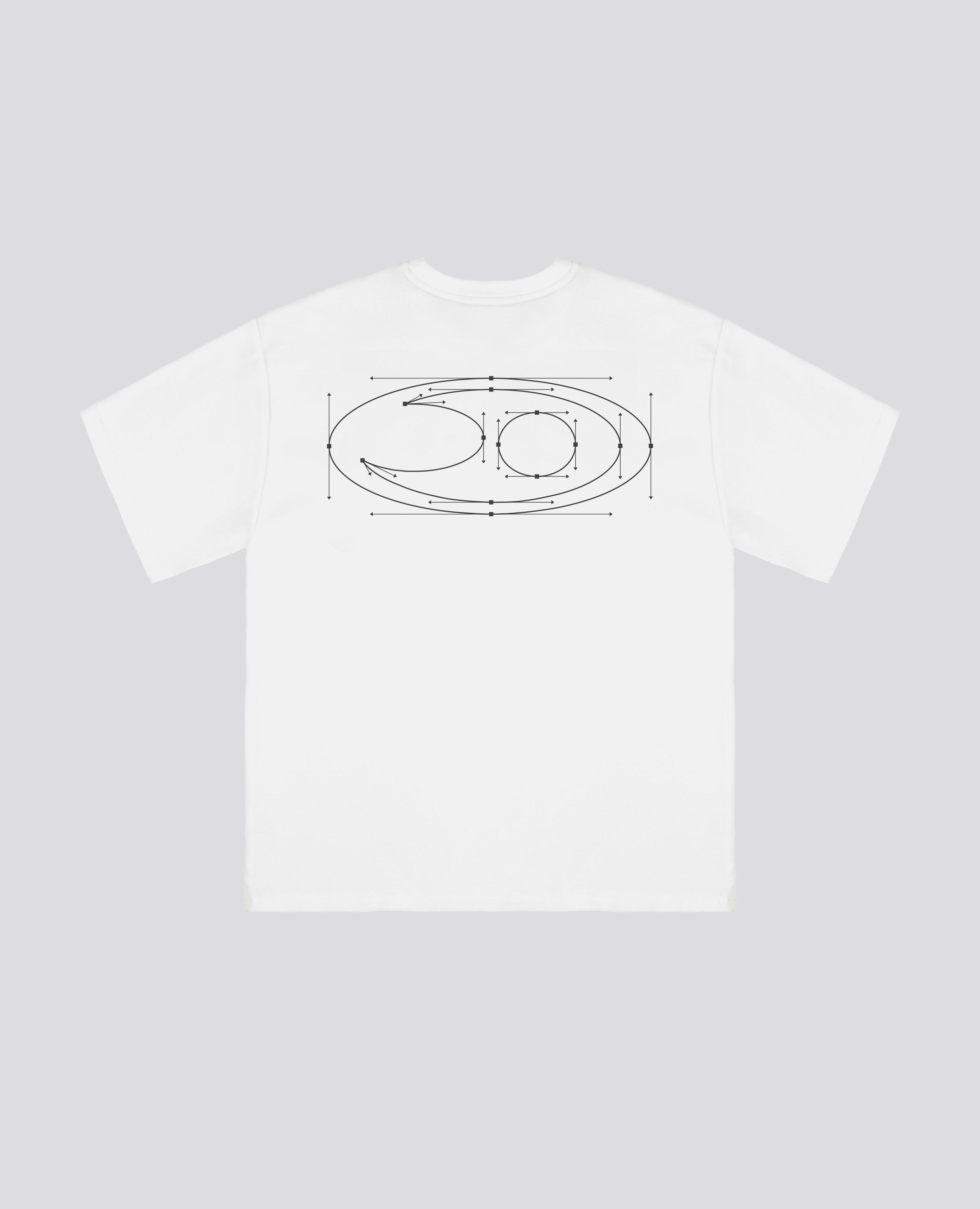 WHITE SEGMENT T-SHIRT