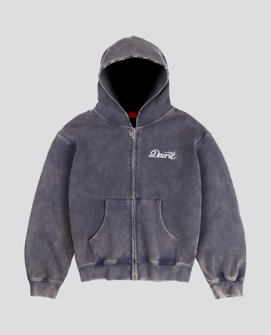 BLUE WAFFLE ZIP