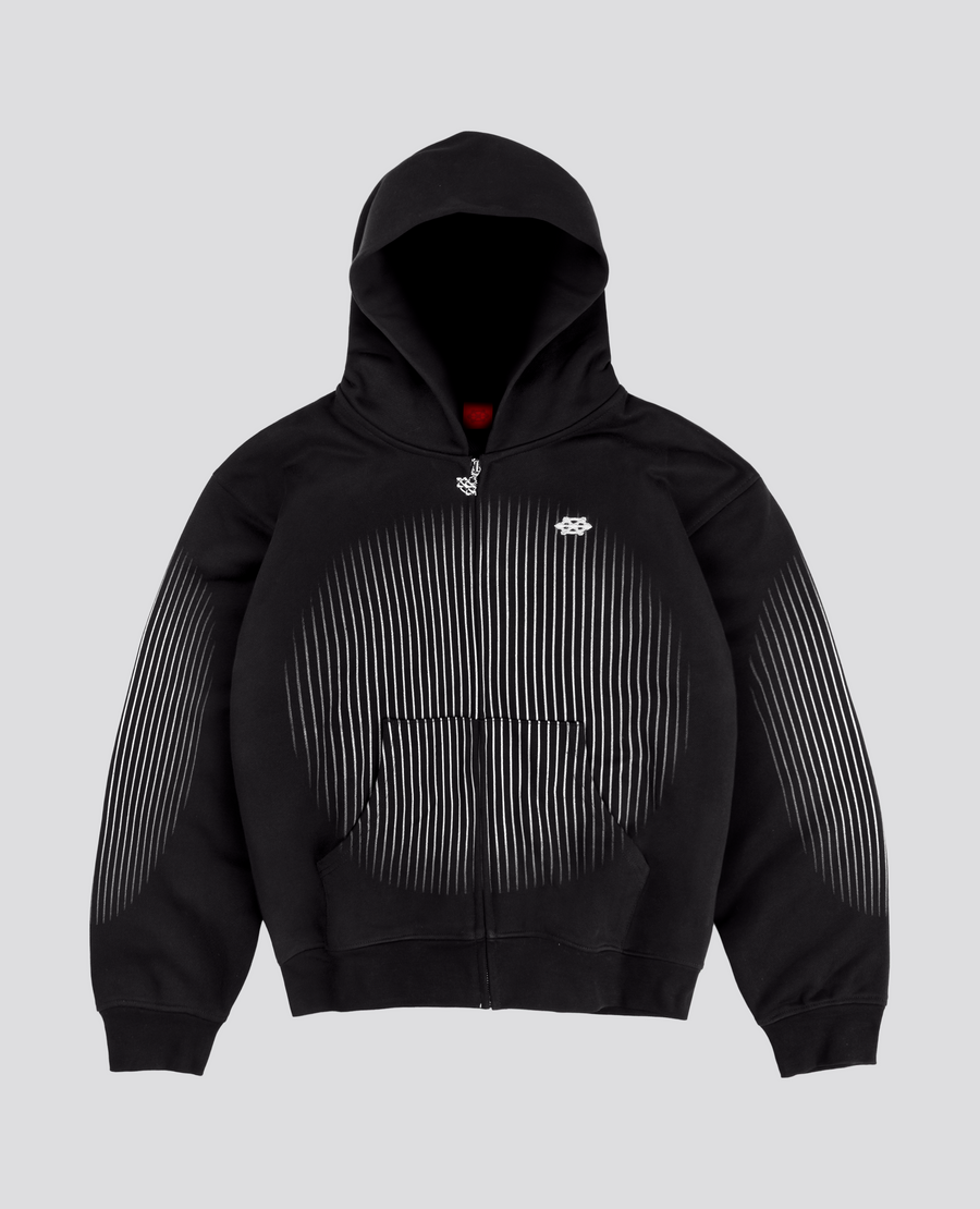BLACK BRUTAL ZIP