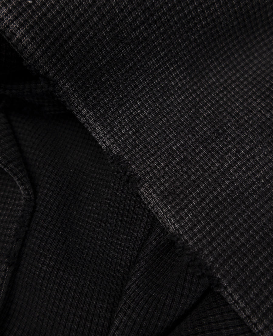 BLACK WAFFLE ZIP