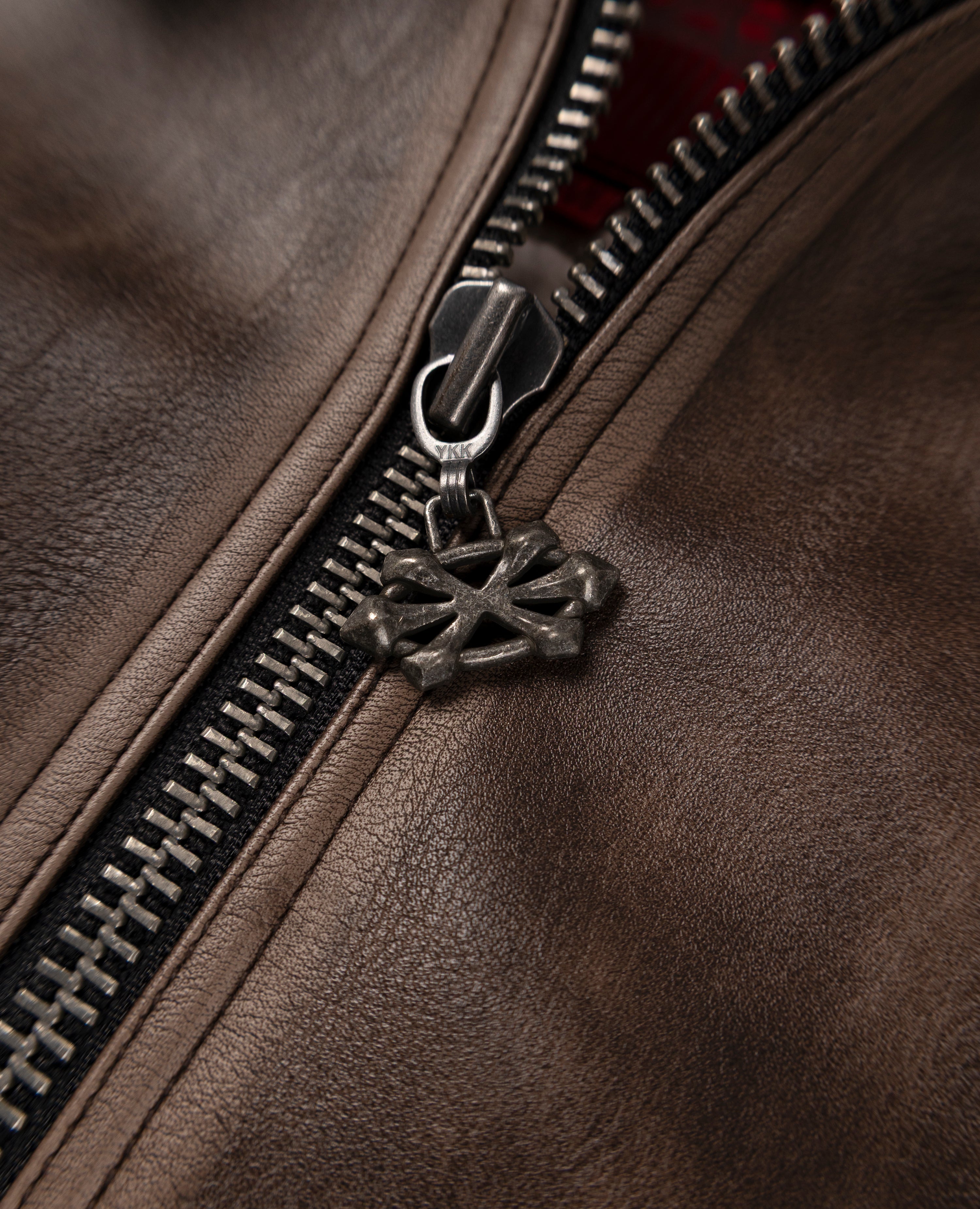 FADED LEATHER JACKET