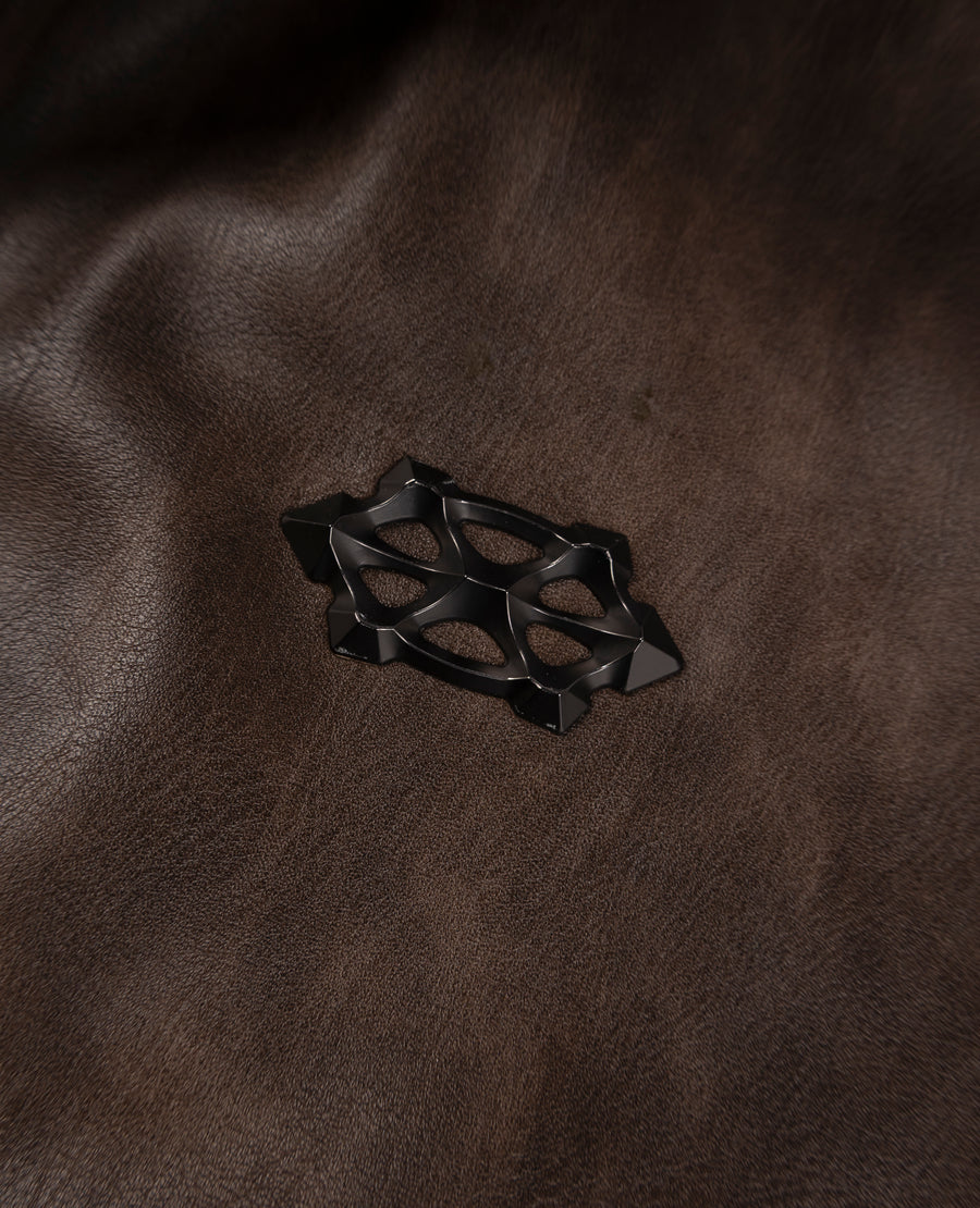 FADED LEATHER JACKET