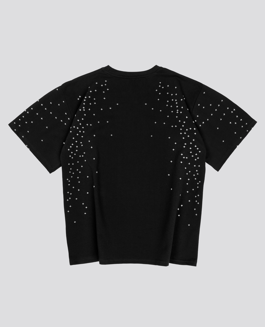 BLACK STARDUST T-SHIRT