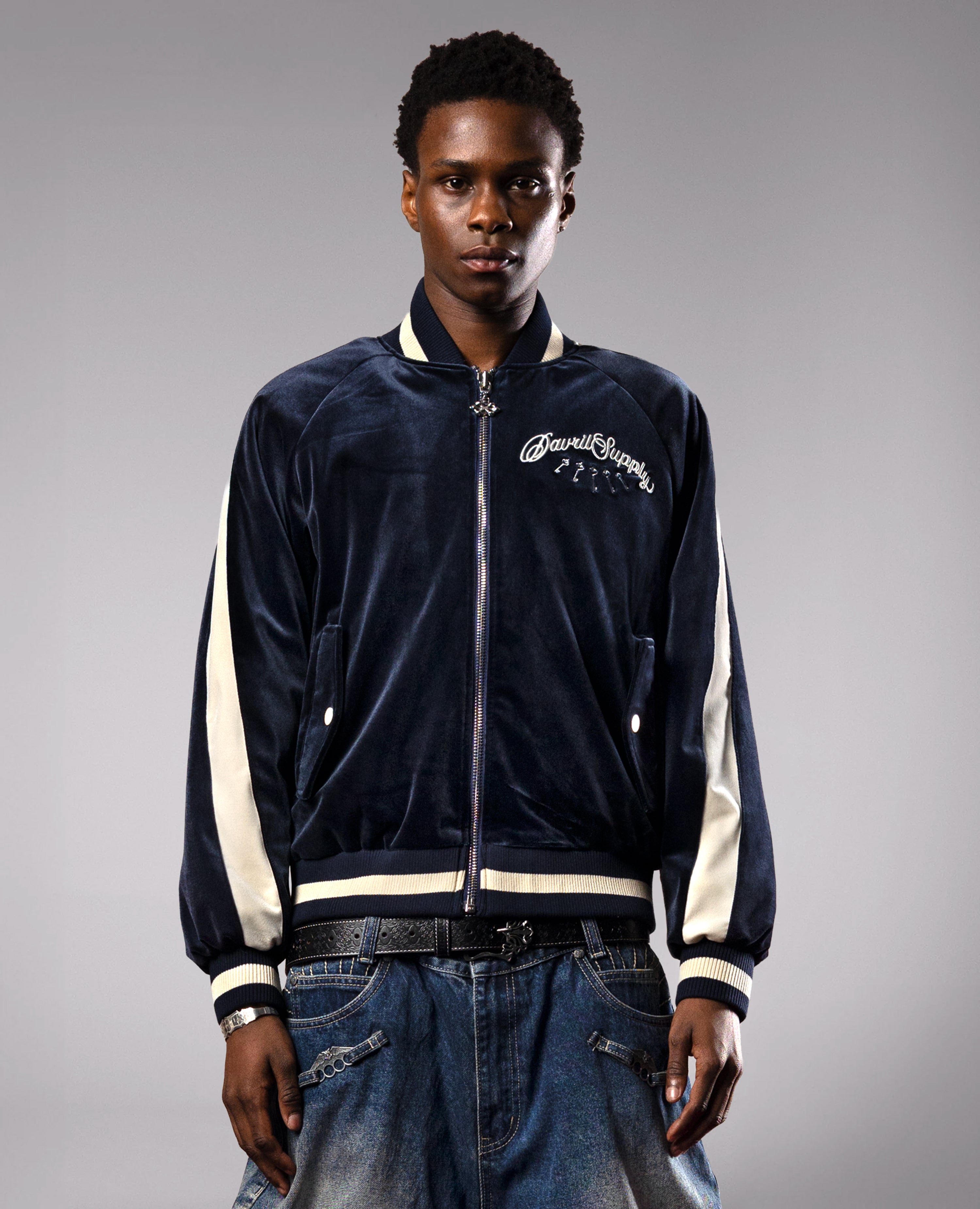 PALACEBLUE VELVET JACKET