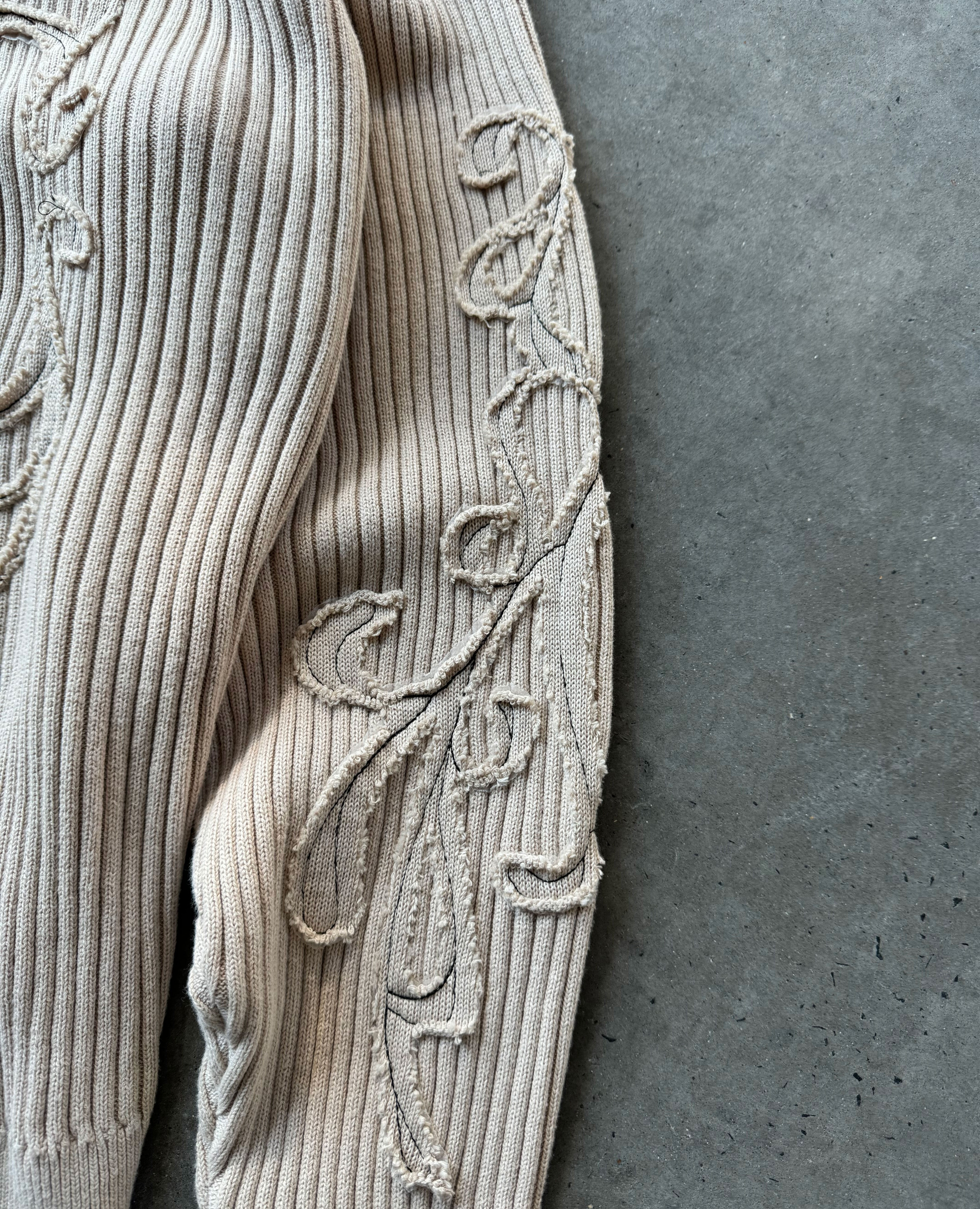 BEIGE NEOART KNITWEAR