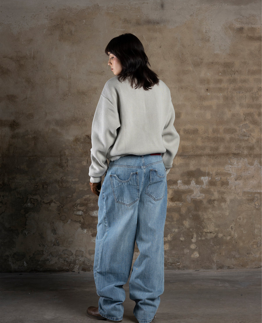GREY BRUTAL KNITWEAR