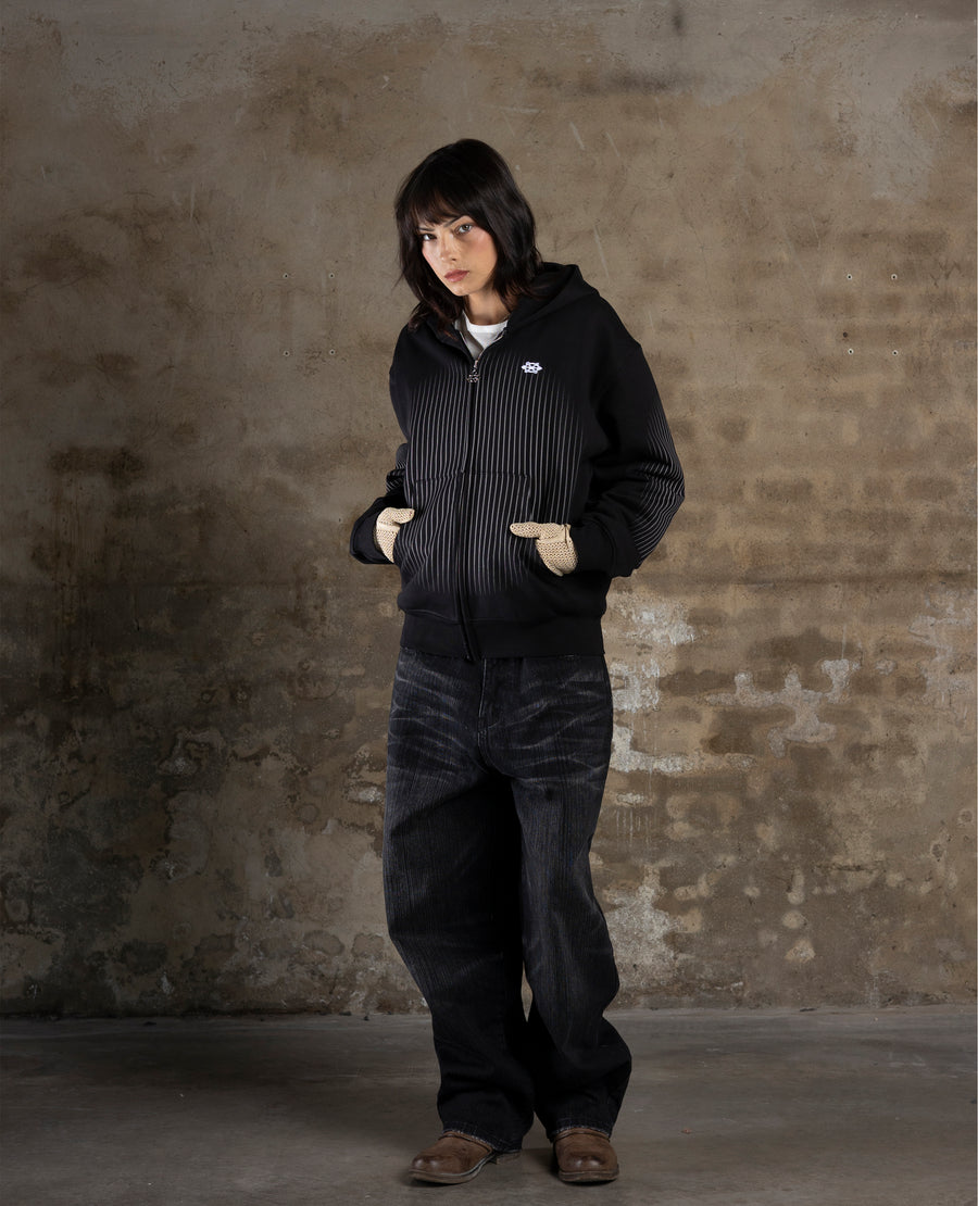 BLACK BRUTAL ZIP