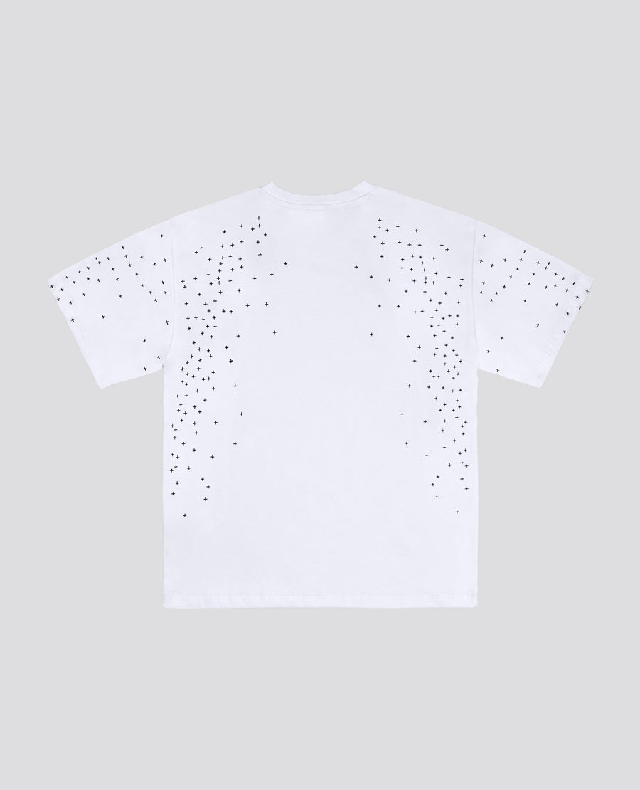 WHITE STARDUST T-SHIRT