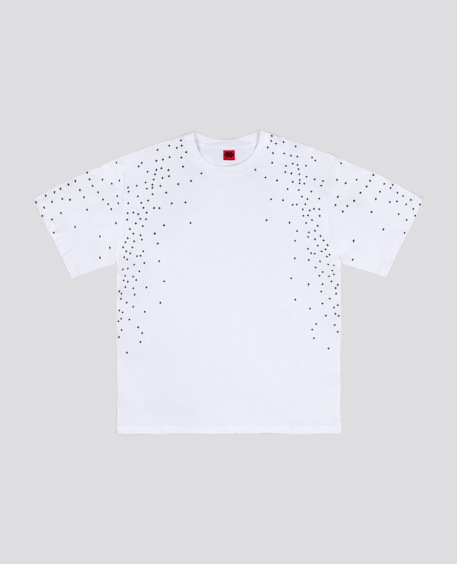 WHITE STARDUST T-SHIRT