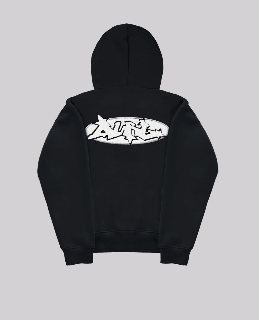 BLACK GRAFF HOODIE