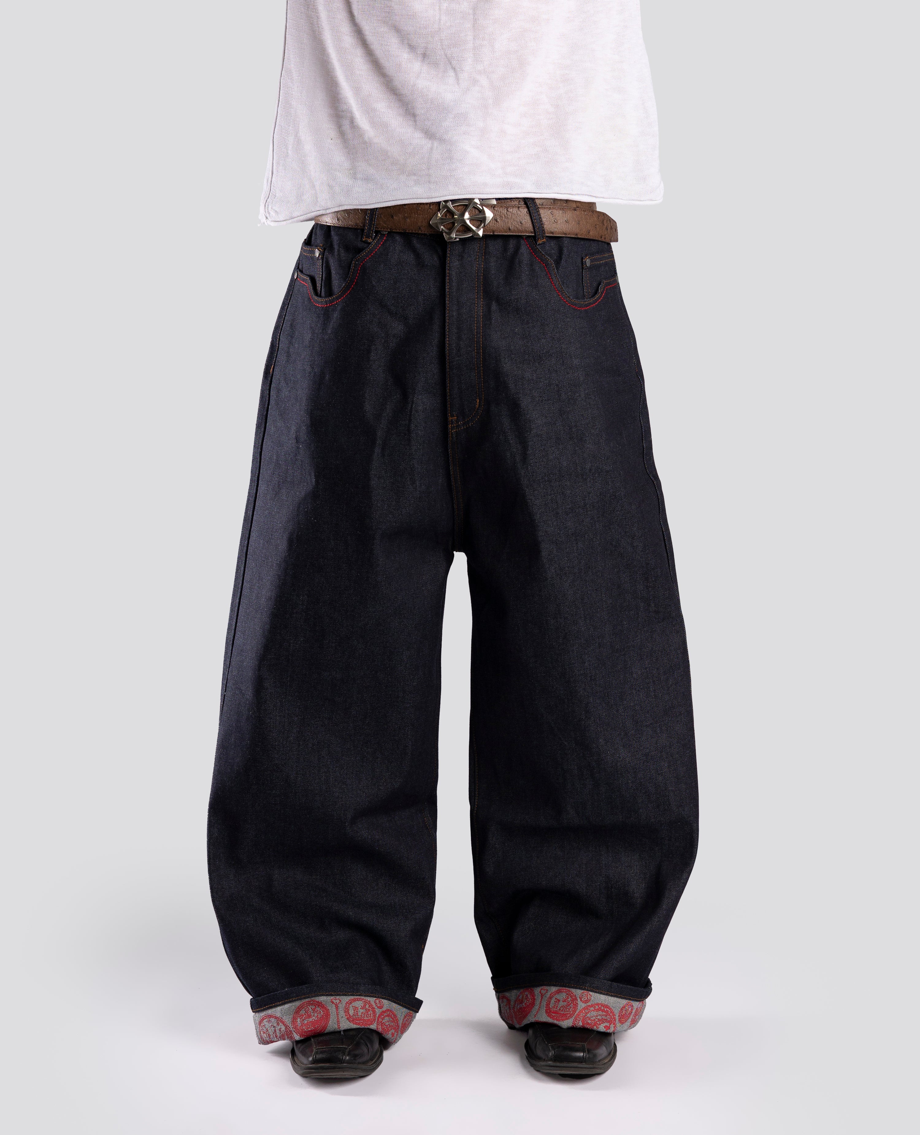 INSIDE-OUT RAW DENIM - ULTRA LOOSE FIT