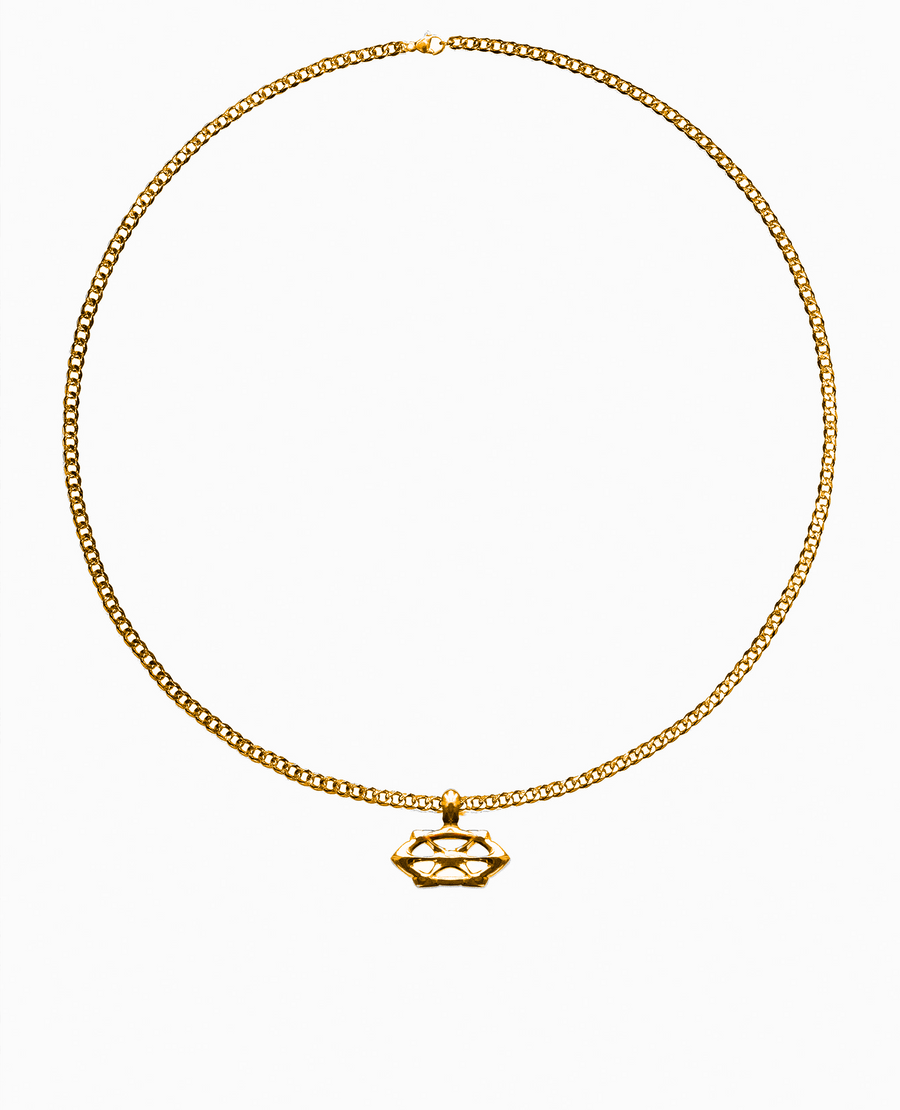 GOLD DYST PENDANT