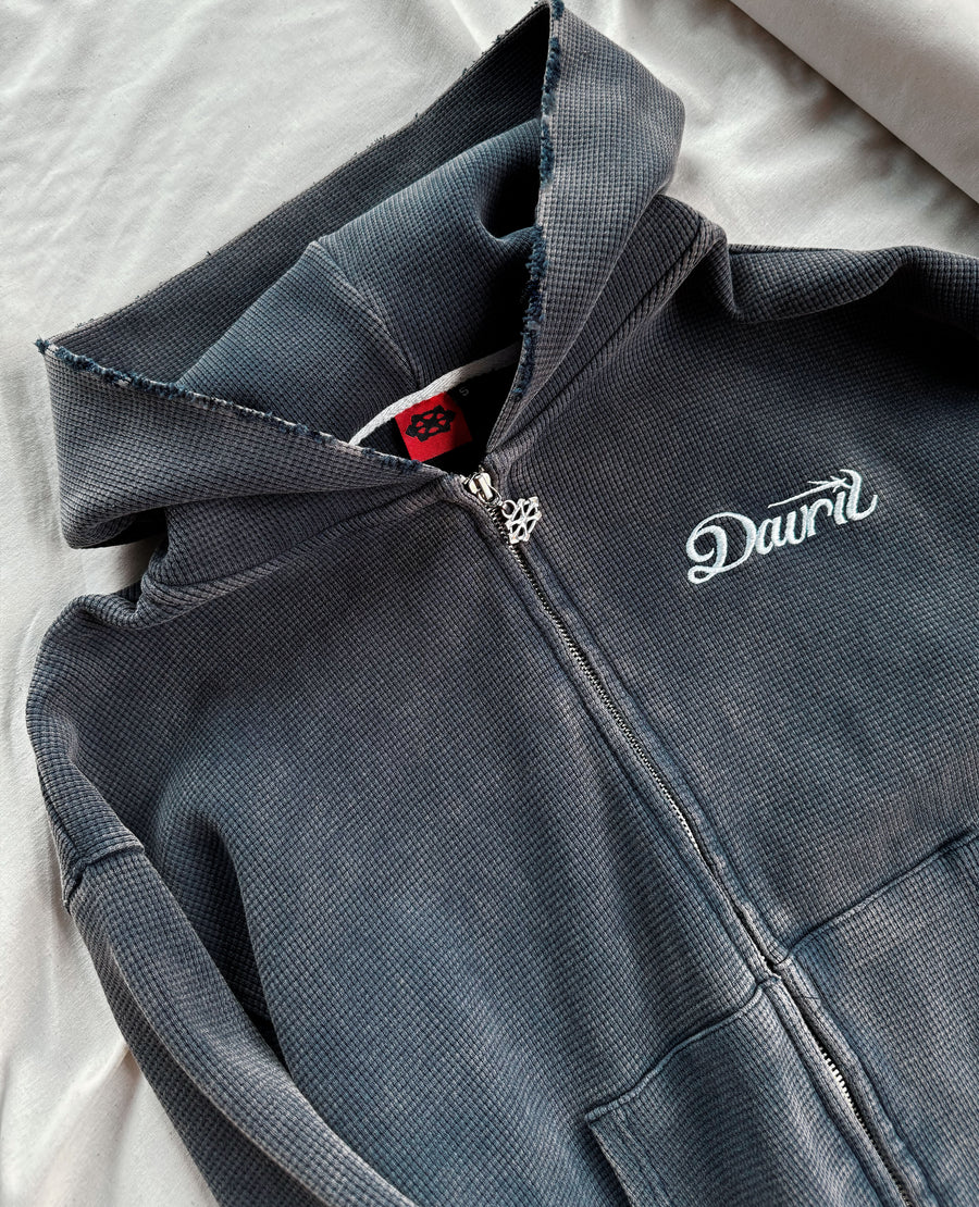 DavrilSupply | Blue Waffle Zip